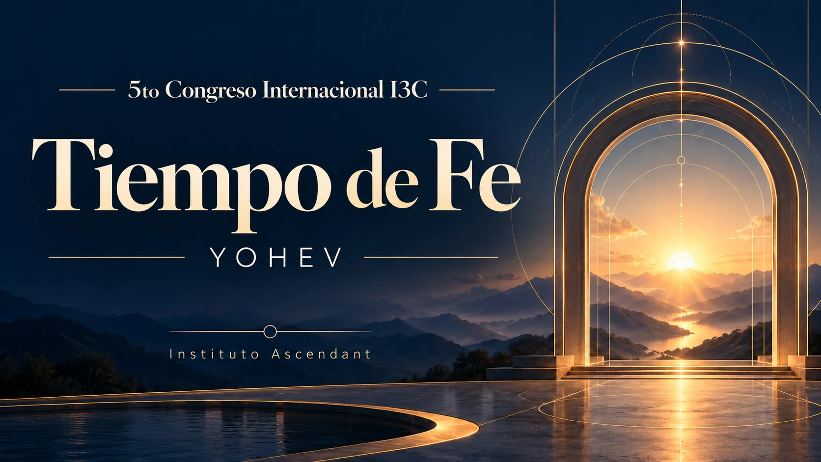 Portada de Tiempo de Fe, con YOHEV, del 5º Congreso Internacional I3C