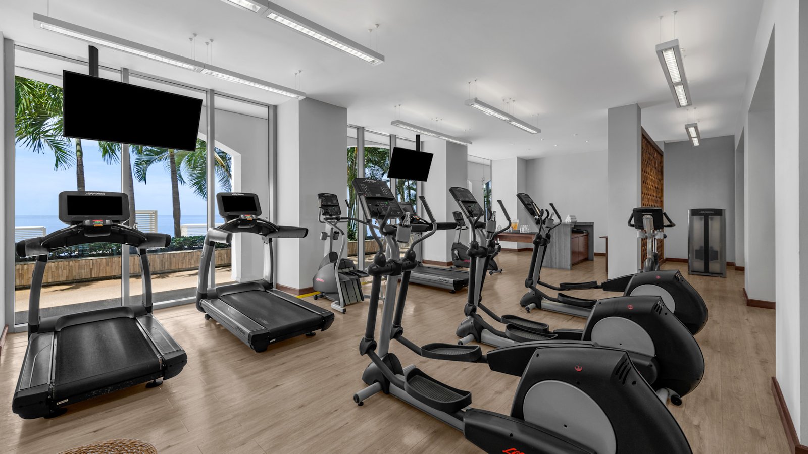 Gimnasio en Hilton Vallarta Riviera